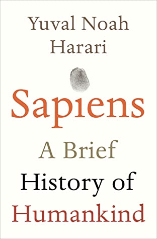 Book Cover of Sapiens by Yuval Noah Harari