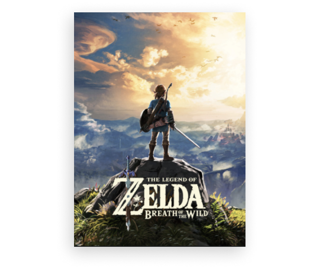 Game Artwork for Zelda Breath of the Wild