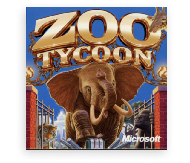 Game Artwork for Zoo Tycoon